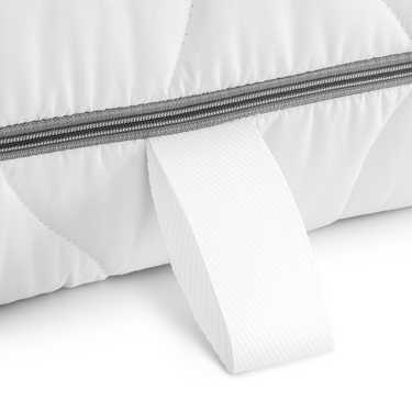 Colchón viscoelástico de 7 zonas Sleezzz Smart 160 x 200 cm, altura 18 cm, nivel de firmeza H3 con espuma con memoria de aire