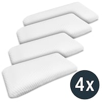 4 almohadas cervicales Sleezzz Diamond Visko Air de 40 x 80 cm