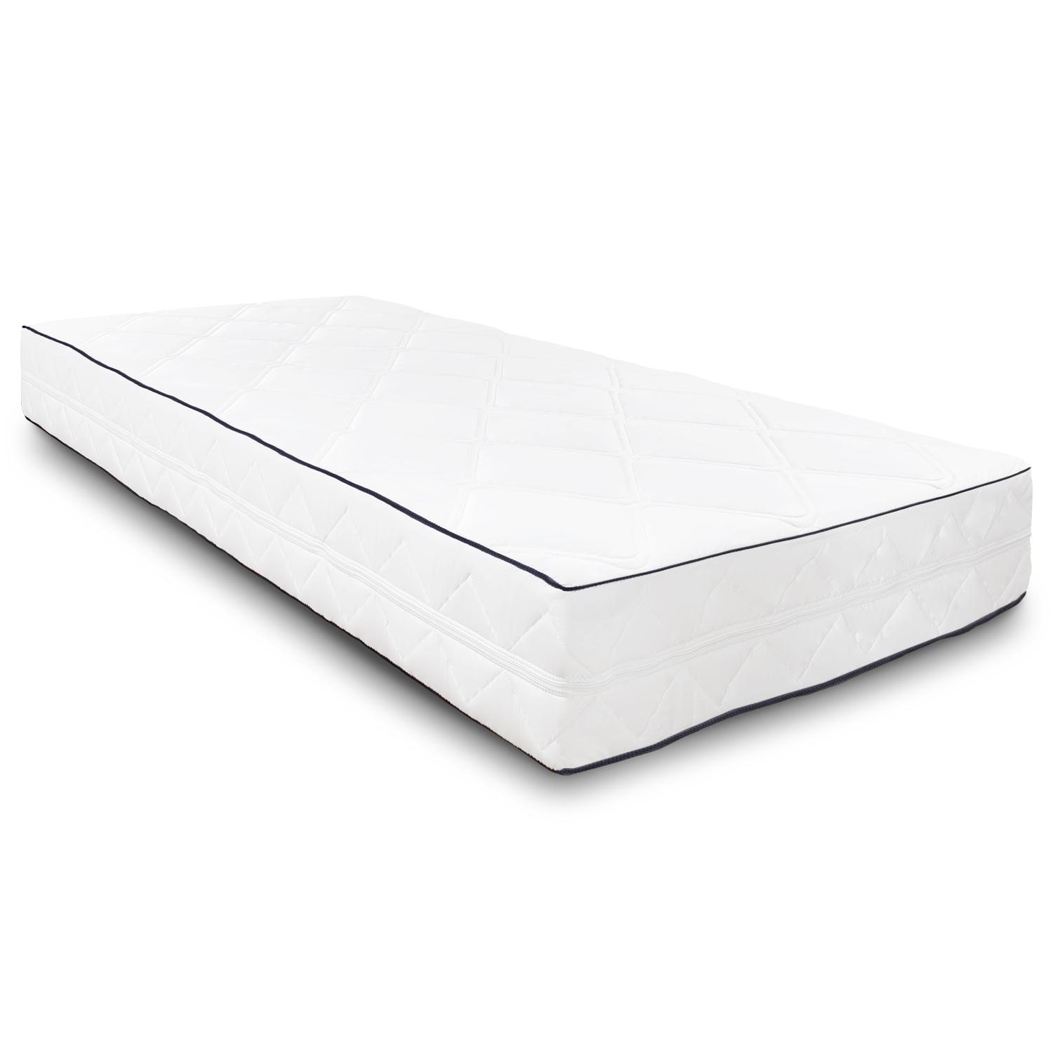 Colchón Sleezzz Superior de 7 zonas 90 x 200 cm, altura 21 cm, nivel de firmeza H3/H4 Colchón Sleezzz Superior de 7 zonas 90 x 200 cm, altura 21 cm, nivel de firmeza H3/H4