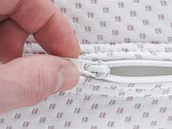 Colchón ergonómico de espuma fría Supportho Lavanda 90 x 200 cm, altura 18 cm, nivel de firmeza H2/H3 + sobrecolchón 90 x 200 cm