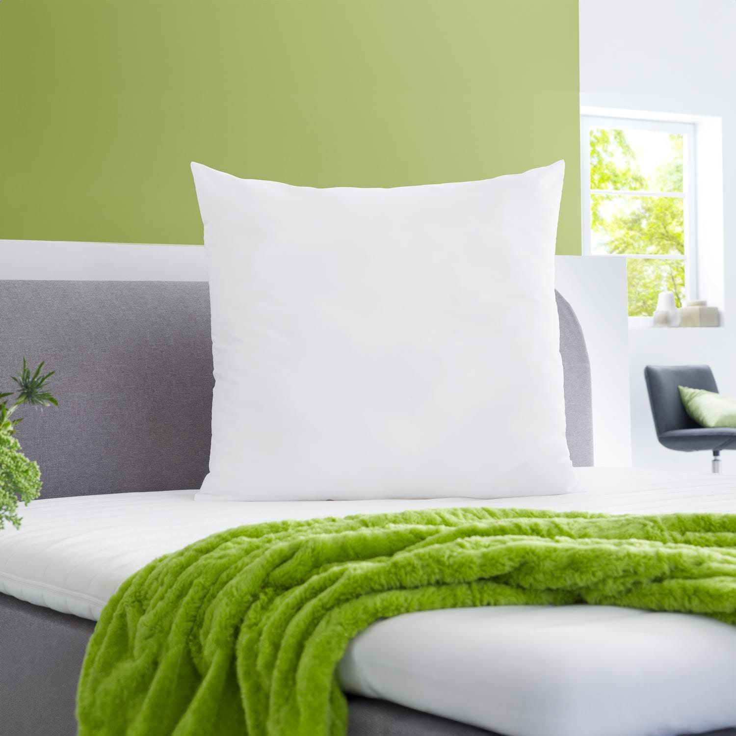 4 x polštář z mikrovlákna CloudComfort Basic 80 x 80 cm