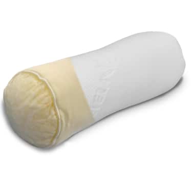 Rejsesæt bestående af: 2 x visco-knæ- og nakkerulle 40 x 15 cm + 2 x Sleezzz® Smart hygge-tæppe 150 x 200 cm