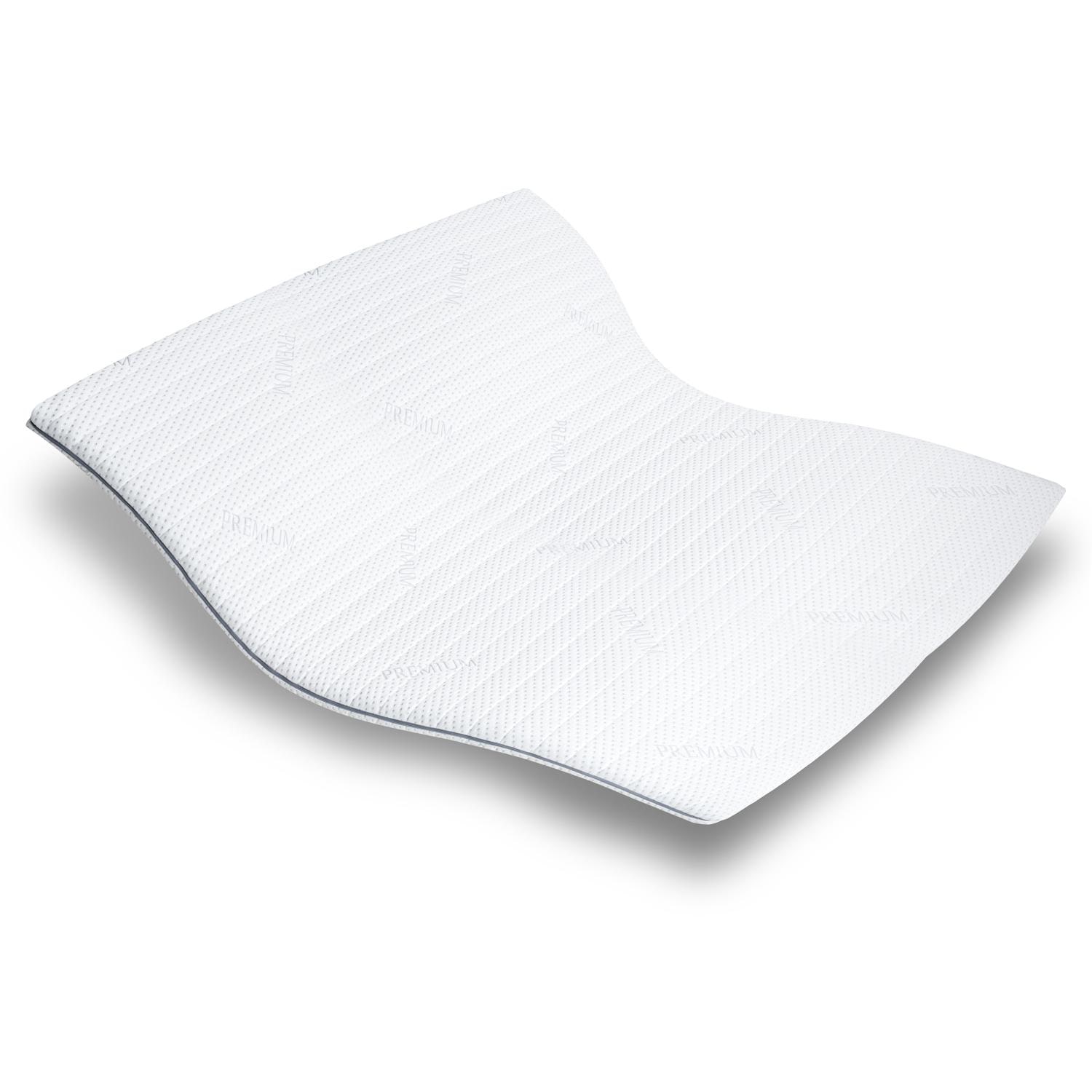 View – Supportho Premium topper 120 x 200 cm H3 + CloudComfort Basic gel-flake pillow 40 x 80 cm