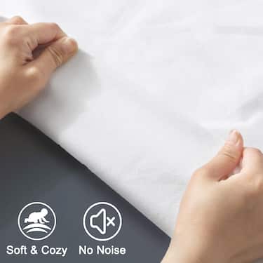 Sleezzz Vital αδιάβροχο απορροφητικό fleece κάλυμμα στρώματος, 75 x 90 cm, για την προστασία του στρώματος σε συσκευασία των 10 τεμαχίων