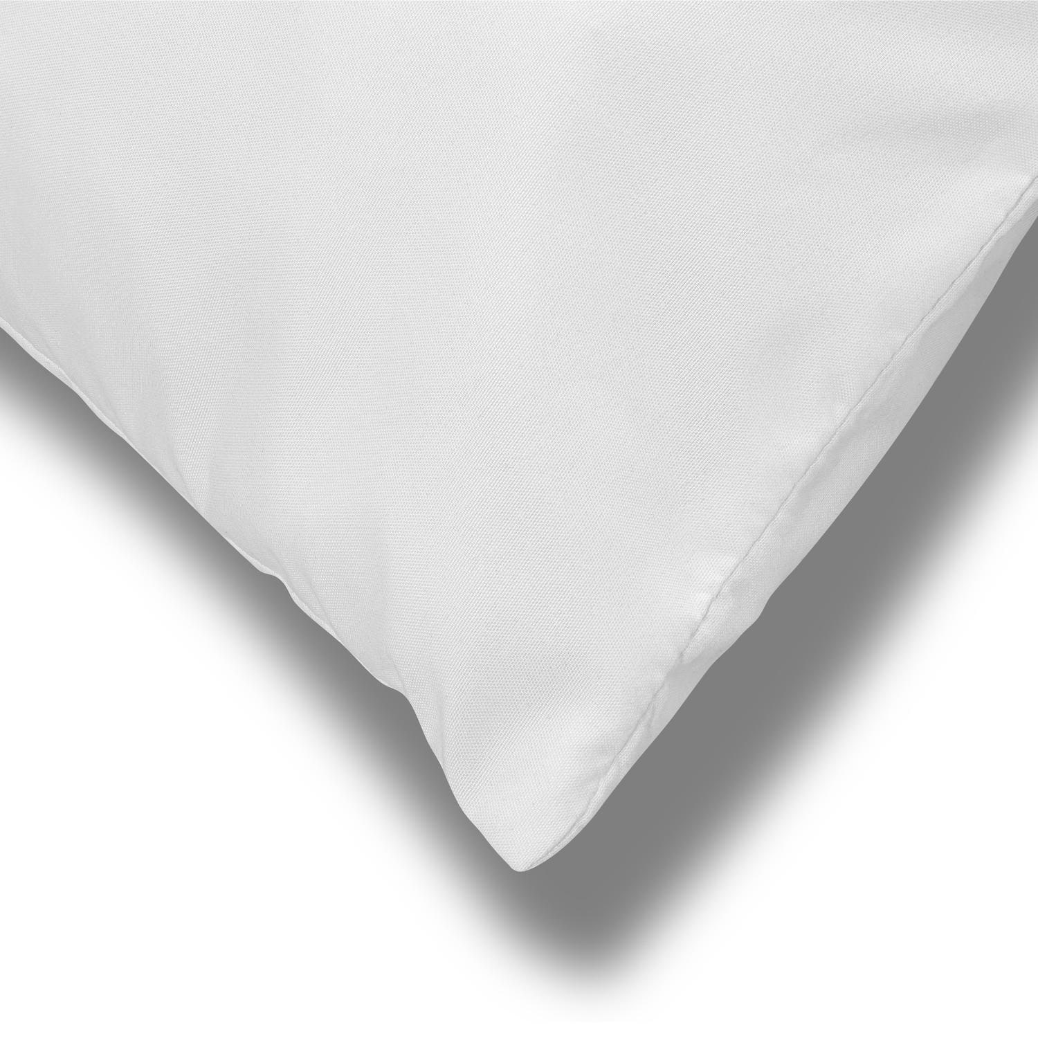 Detail potahu – Dvojité balení polštářů z mikrovlákna CloudComfort Basic 80 x 80 cm