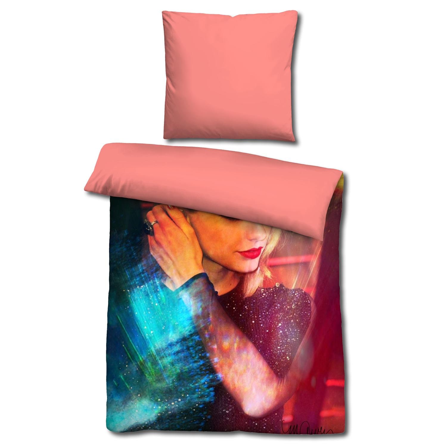 Castell microfiber reversible bed linen Taylor Swift by Sid Maurer 155 x 220 + 80 x 80 cm