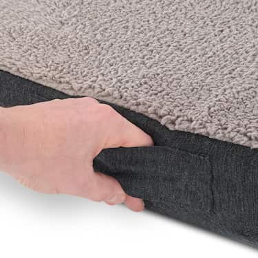 Cojín ergonómico para perros Petzzz Wormi XL 120 x 80 x 14 cm