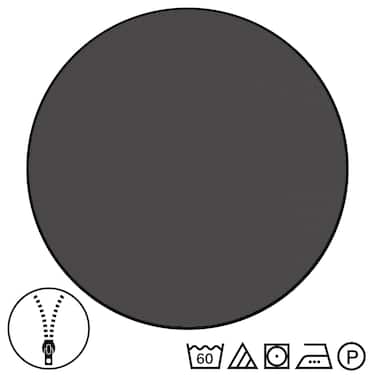 Double pack Sleezzz® Renforcé reversible bed linen dark gray/white 135 x 200 + 80 x 80 cm