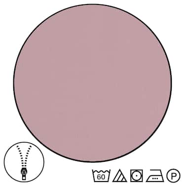 Sleezzz® Renforcé reversible bed linen rosé/white 135 x 200 + 80 x 80 cm