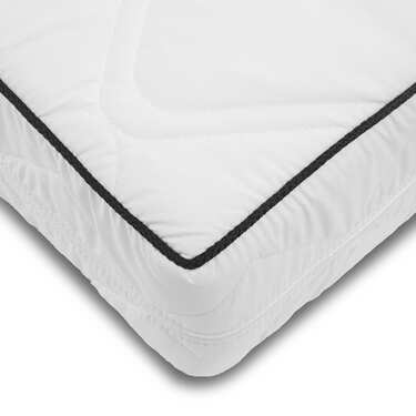 Colchón Sleezzz Superior de 7 zonas 90 x 200 cm, altura 21 cm, nivel de firmeza H3/H4 + cubrecolchón / mattress topper 90 x 200 cm