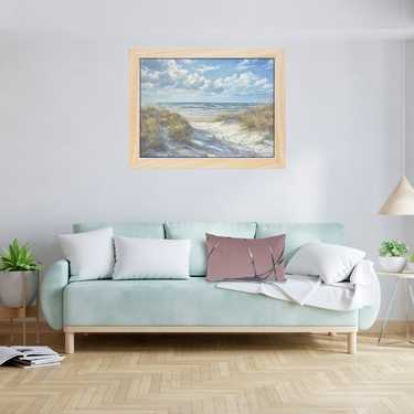 Cojín decorativo rosado 30 x 50 cm