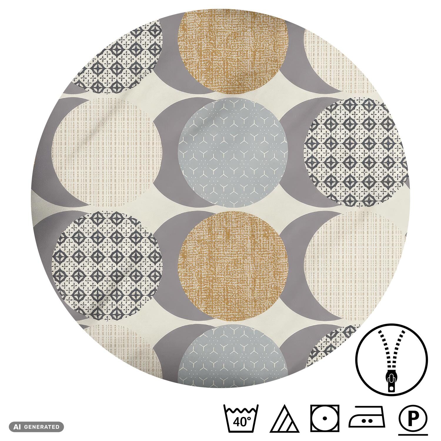 Paquete doble de ropa de cama de microfibra CloudComfort Basic a cuadros 135 x 200 + 80 x 80 cm