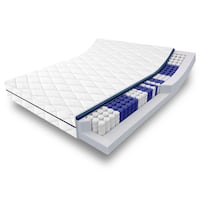 7 bölgeli cep yaylı yatak Sleezzz Superior 120 x 200 cm, yükseklik 18 cm, sertlik seviyesi H3