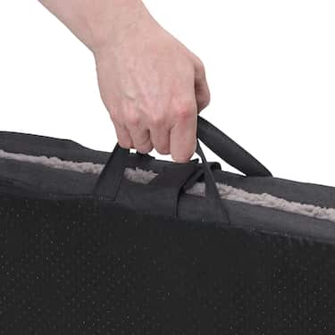 Petzzz alfombrilla ergonómica para mascotas Diva L 100 x 70x 5 cm, plegable, antideslizante