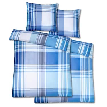 Paquete doble de ropa de cama de fibra fina 135 x 200 cm + 80 x 80 cm