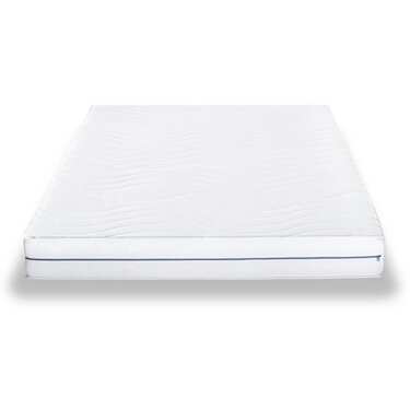 Colchón ergonómico 160x200 cm 7 zonas Supportho Premium altura 18 cm, nivel de firmeza H2/H3 + 2 x CloudComfort Basic juego de cama de microfibra 135 x 200 cm + 80 x 80 cm
