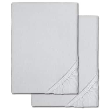 Σεντόνι χειμώνα fleece ασημί γκρι 180 x 190 - 200 x 200 cm διπλό πακέτο