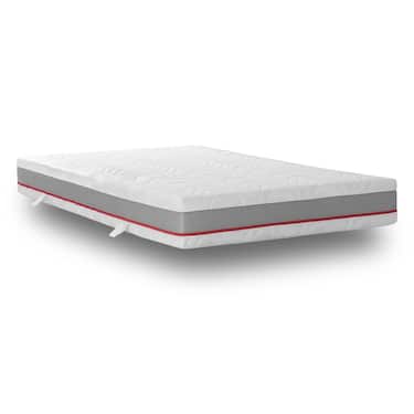 Colchón de muelles ensacados ergonómico de 7 zonas Sleezzz Premium 160 x 200 cm, altura 23 cm, nivel de firmeza H2/H3