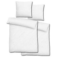 Paquete doble de ropa de cama de muselina Sleezzz® blanca 135 x 200 cm + 80 x 80 cm