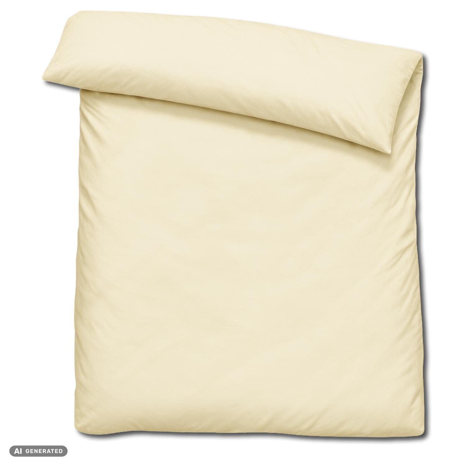 Juego de dos piezas de ropa de cama Cloud Comfort de satén de mako, 135 x 200 cm + 80 x 80 cm