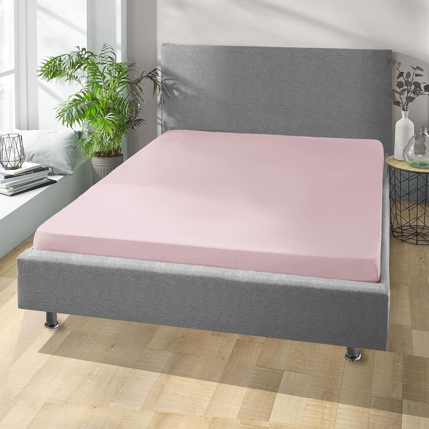 Economy pack 3 colors fitted sheet winter fleece 90 x 190 - 100 x 200 cm (3 pieces)