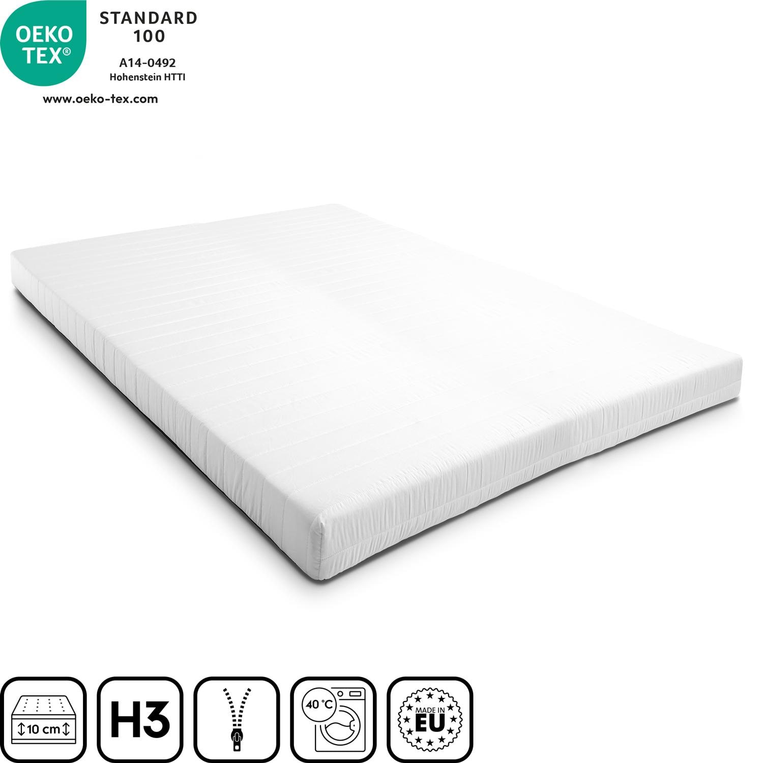 Features as icons – K10 Mattress / Topper 180 x 200 cm H3