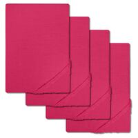 Sábana bajera Setex de fibra fina rosa 90 x 200 cm paquete doble
