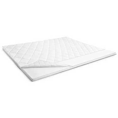 Topper de espuma de confort T6 160 x 200 cm, altura 6 cm, nivel de firmeza H3
