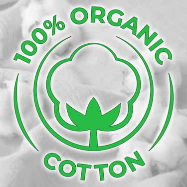 Sábana bajera blanca 90 x 190 - 100 x 200 cm de algodón 100% orgánico paquete doble