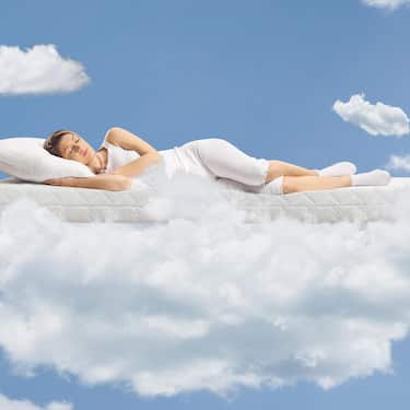 Sleezzz Superior pocket yaylı yatak 90 x 200 cm, yükseklik 18 cm, sertlik seviyesi H3 + yatak pedi / mattress topper 90 x 200 cm