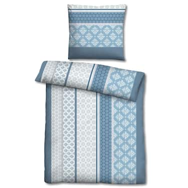Dvojni paket posteljnine bobrovec 155 x 220 cm + 80 x 80 cm