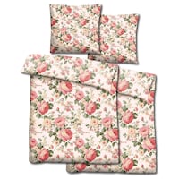 Paquete doble de ropa de cama de microfibra CloudComfort Basic Camelie 135 x 200 + 80 x 80 cm