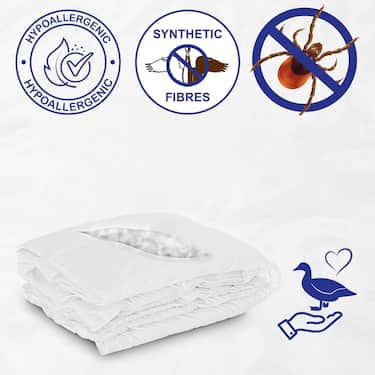 135 x 200 cm + 40 x 80 cm Juego de cama de microfibra para todas las estaciones, extraligero 135 x 200 cm + 40 x 80 cm Juego de cama de microfibra para todas las estaciones, extraligero