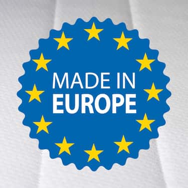 Sobrecolchón viscoelástico blando 140 x 200 cm, altura 6 cm, con efecto memoria