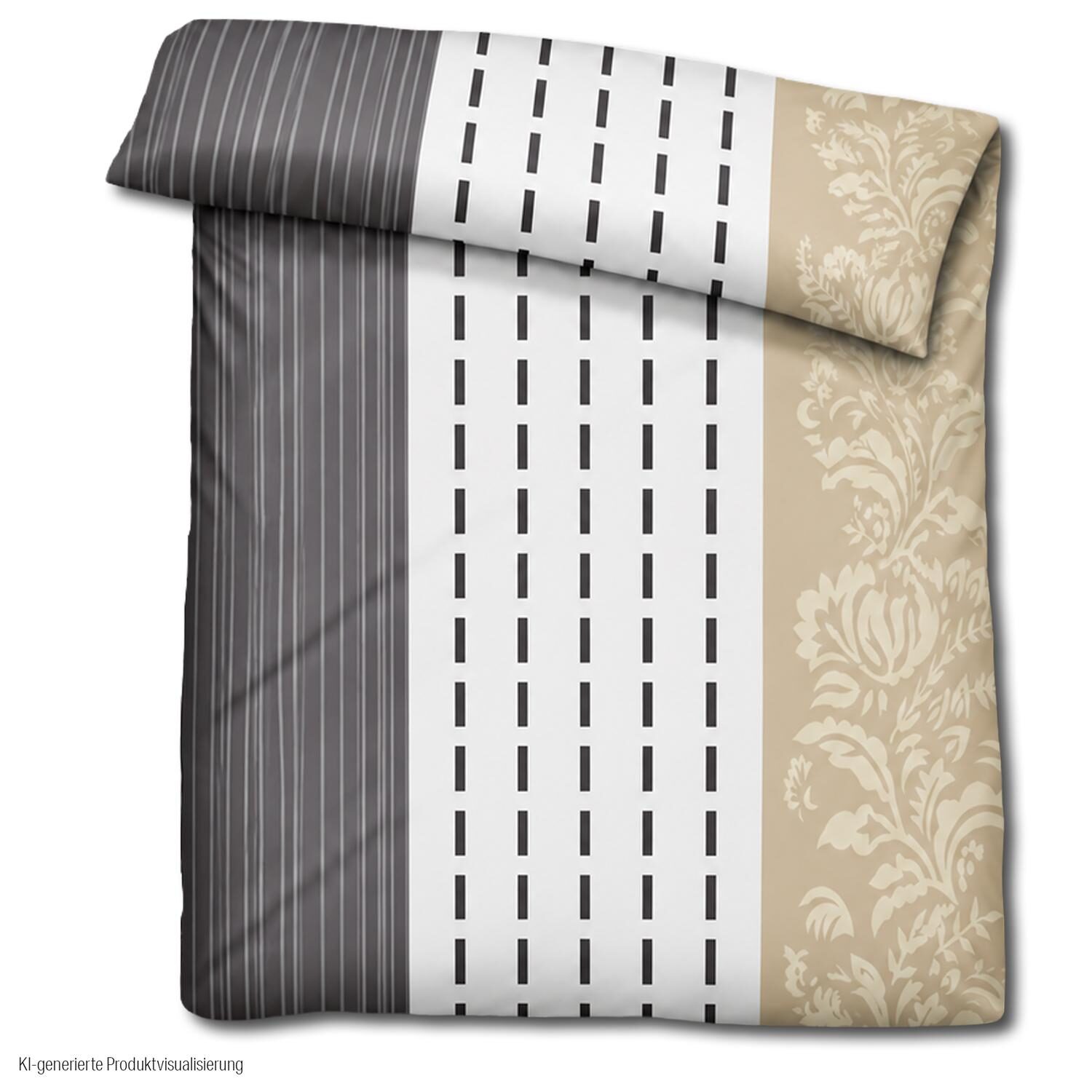 Juego de cama Cloud Comfort de satén Mako, 135 x 200 cm + 80 x 80 cm
