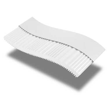 Premium 7-zonsmadrass 80x200 cm CloudComfort, höjd 15 cm, fasthetsnivå H2/H3