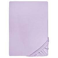 Sábana bajera microfibra interlock jersey lila 90 x 190 - 100 x 200 cm 180 x 200 - 200 x 200 cm