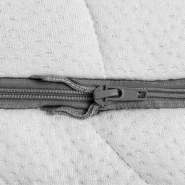 7-zone viscoelastic mattress Sleezzz Smart 90 x 200 cm, height 18 cm, firmness level H3 with air memory foam + economy pack 3 colors Castell fitted sheet 90 x 190 - 100 x 200 cm