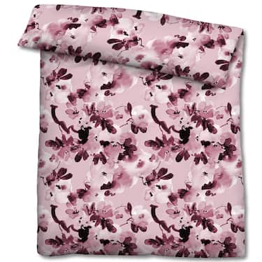 Dvojni paket posteljnine bobrovec 155 x 220 cm + 80 x 80 cm