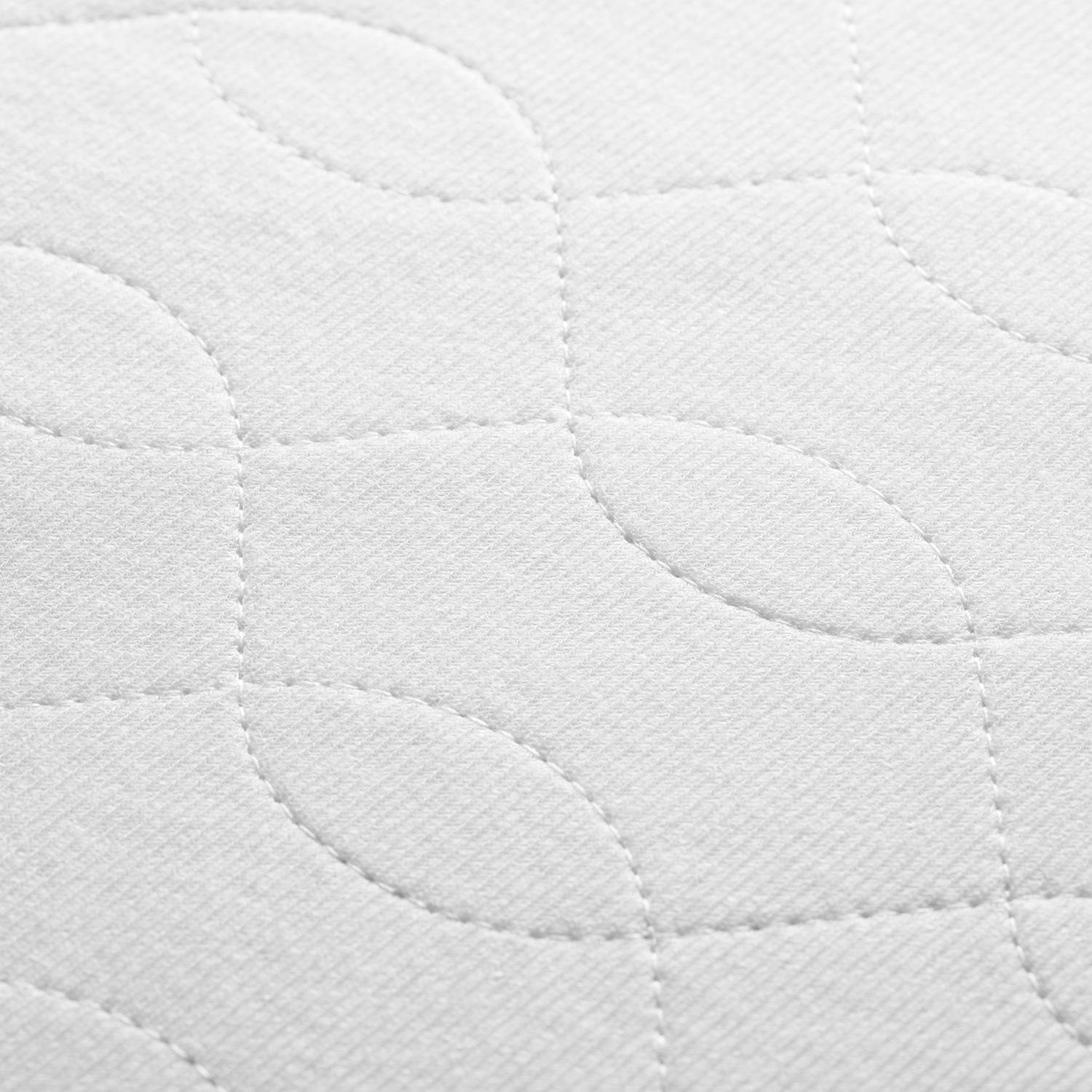 La funda en detalle – Sobrecolchón de vellón absorbente impermeable Sleezzz® Vital