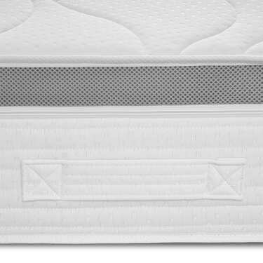 Online iade 7 bölgeli pocket yaylı yatak Sleezzz Diamond 100 x 200 cm, yükseklik 23 cm, sertlik seviyesi H2/H3