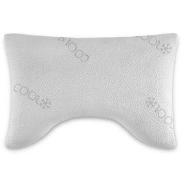 2 x Sleezzz® Almohada cervical de espuma de gel frío 40 x 60 x 16 cm