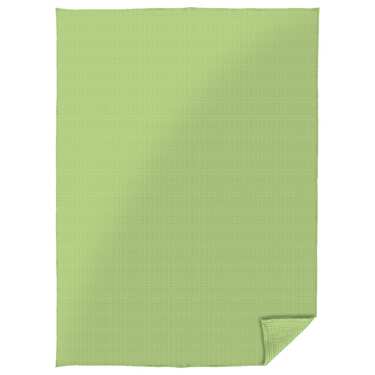 Manta de algodón piqué gofre verde claro 130 x 180 cm