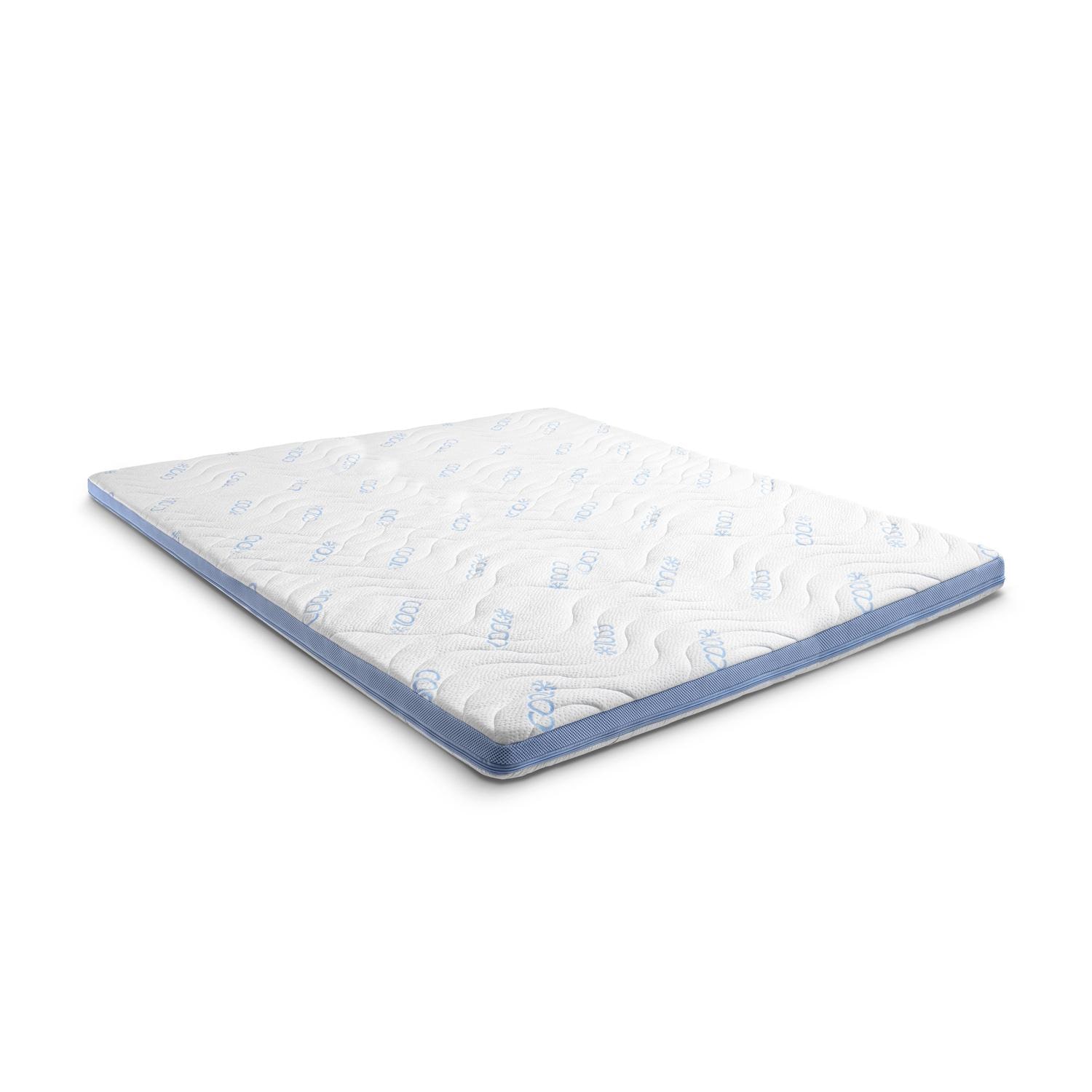 View – CloudComfort Cool Topper 180 x 200 cm H2/H3 + 2 x CloudComfort Viscoelastic Pillows 40 x 80 cm