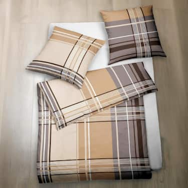 Paquete doble de ropa de cama de fibra fina 135 x 200 cm + 80 x 80 cm