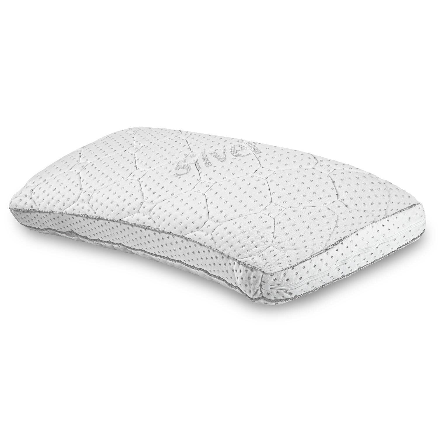 2 almohadas de descanso viscoelásticas Supportho Comfort, 40 x 80 cm