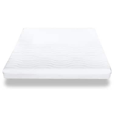 Premium 7-zoners madrass 160x200 cm CloudComfort, höjd 15 cm, fasthetsnivå H2/H3