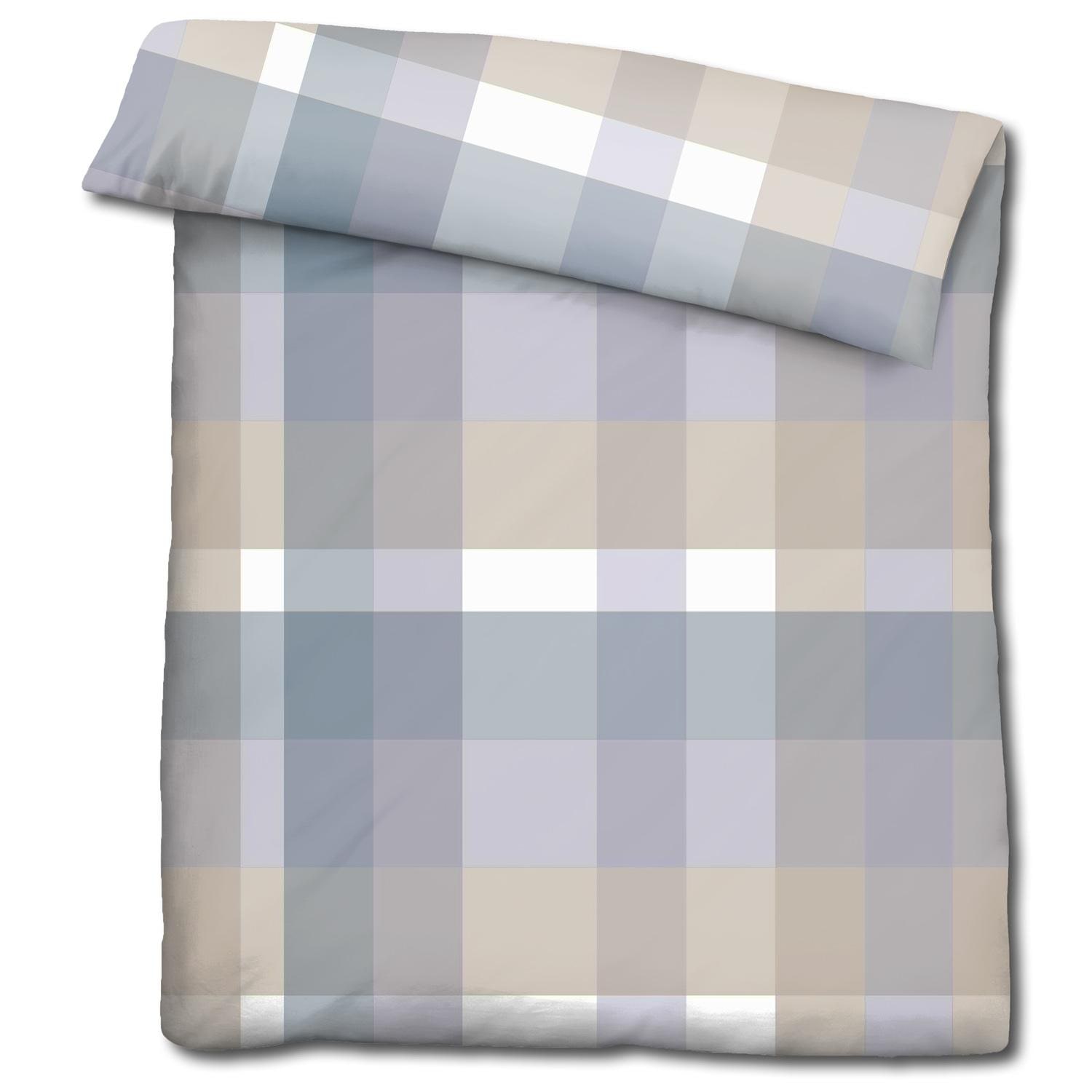 CloudComfort Basic microfiber bed linen plaid 135 x 200 + 80 x 80 cm