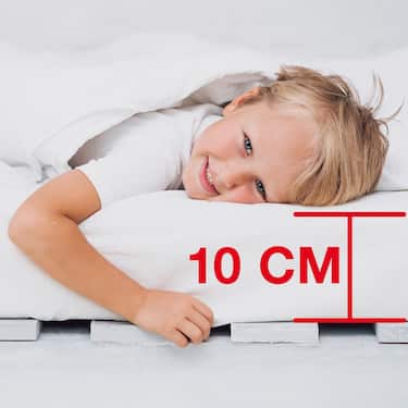Colchón infantil CloudComfort Superior 60 x 120 cm con borde escalonado Colchón infantil CloudComfort Superior 60 x 120 cm con borde escalonado