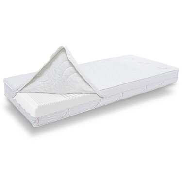 Colchón ergonómico de espuma fría Supportho Lavanda 90 x 200 cm, altura 18 cm, nivel de firmeza H2/H3